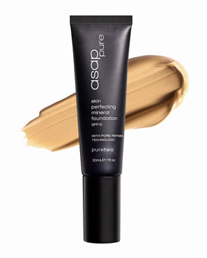 ASAP pure two asap skin perfecting liquid mineral foundation SPF15 30ml Foundation