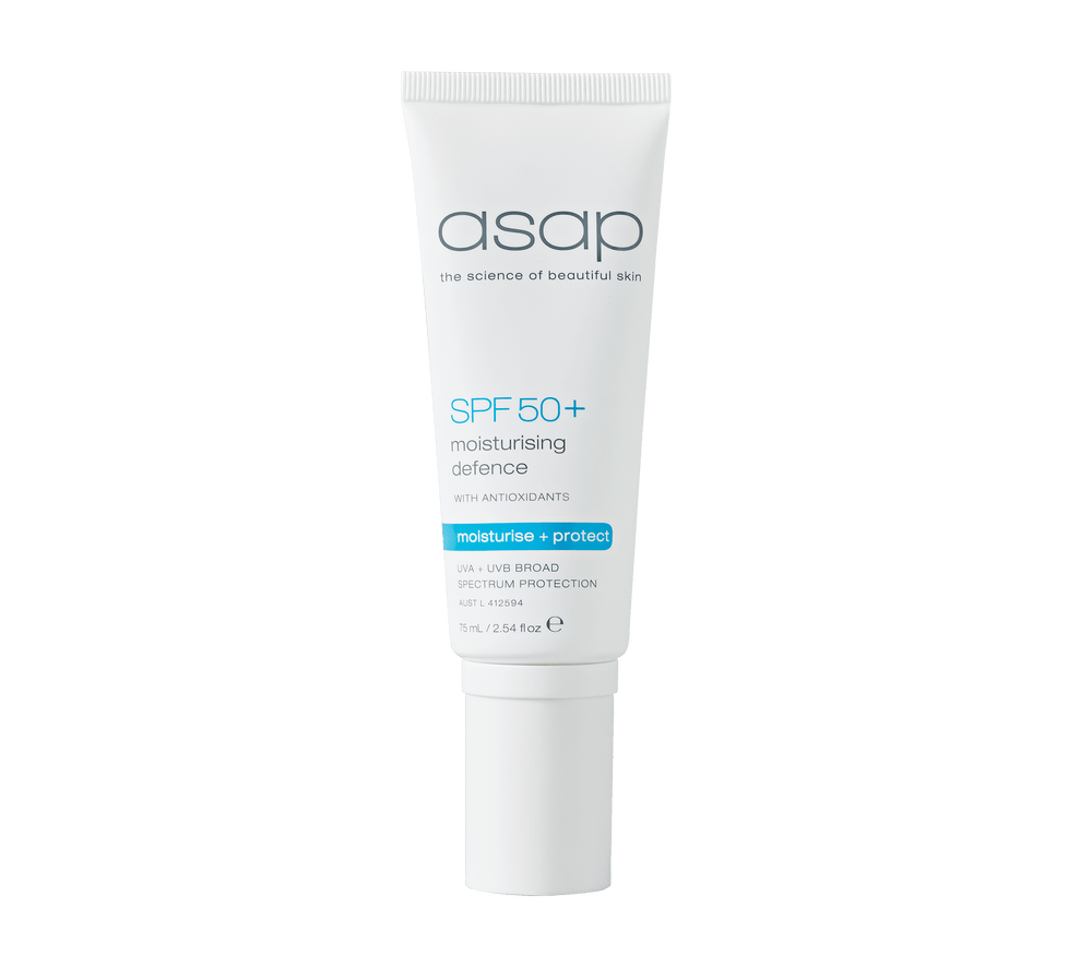 ASAP asap SPF50+ moisturising defence 75ml Moisturisers