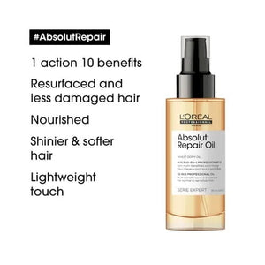 LOreal Professionnel L'Oreal Professionnel Serie Expert Absolut Repair Oil 90ml Hair Oils & Serums