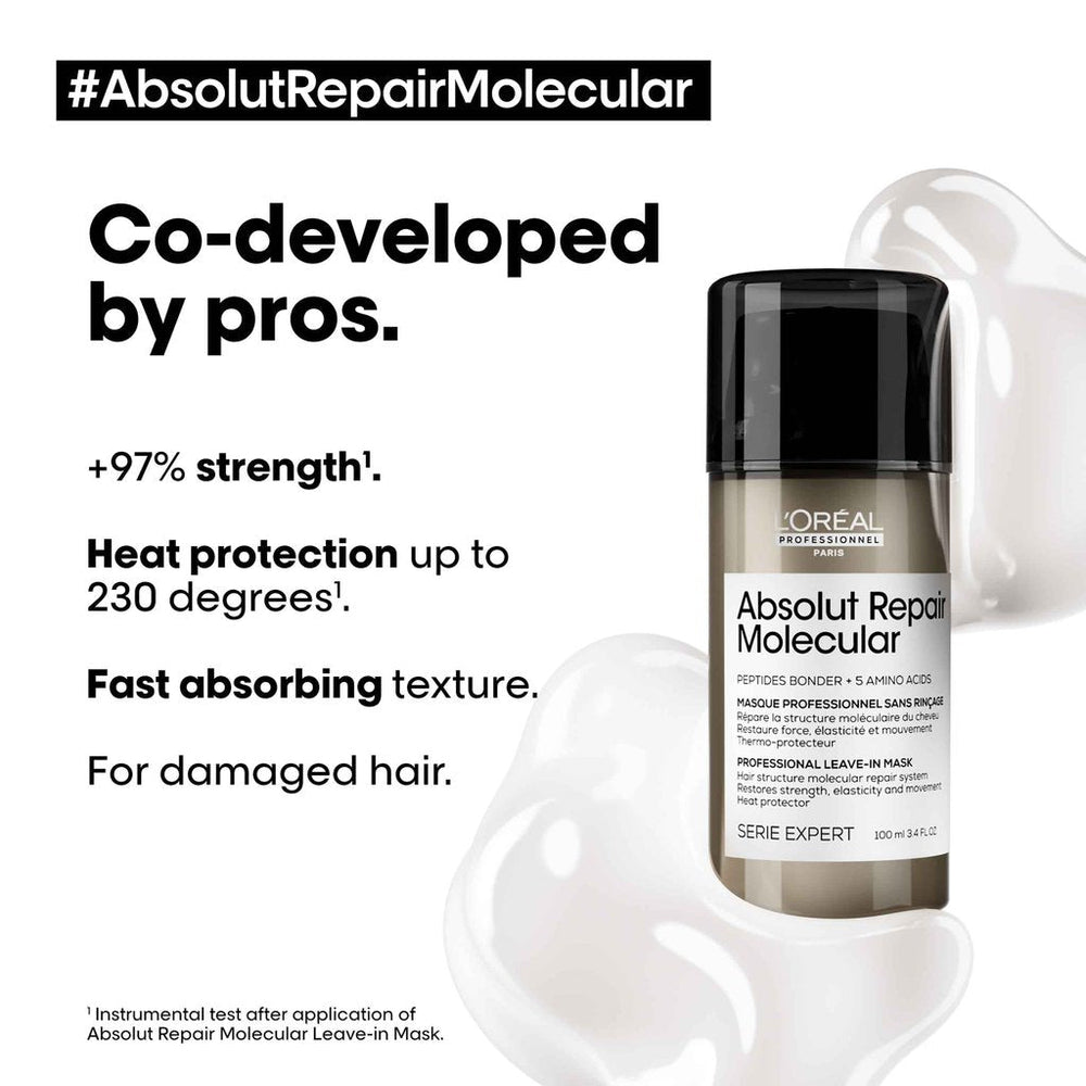LOreal Professionnel L'Oreal Professionnel Serie Expert Absolut Repair Molecular Leave-in Mask 100ml Leave-in Conditioner