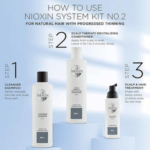 Nioxin Nioxin System 2  - 1L Duo Pack hair care