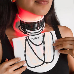 PRIORI PRIORI UnveiLED Neck and Décolleté Mask LED Light Therapy