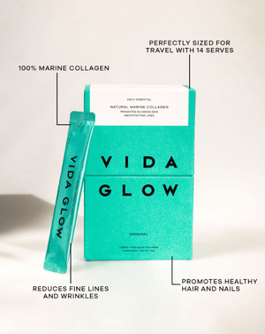Vida Glow Vida Glow Starter Pack - Natural Marine Collagen Original 14 serves Inner Beauty