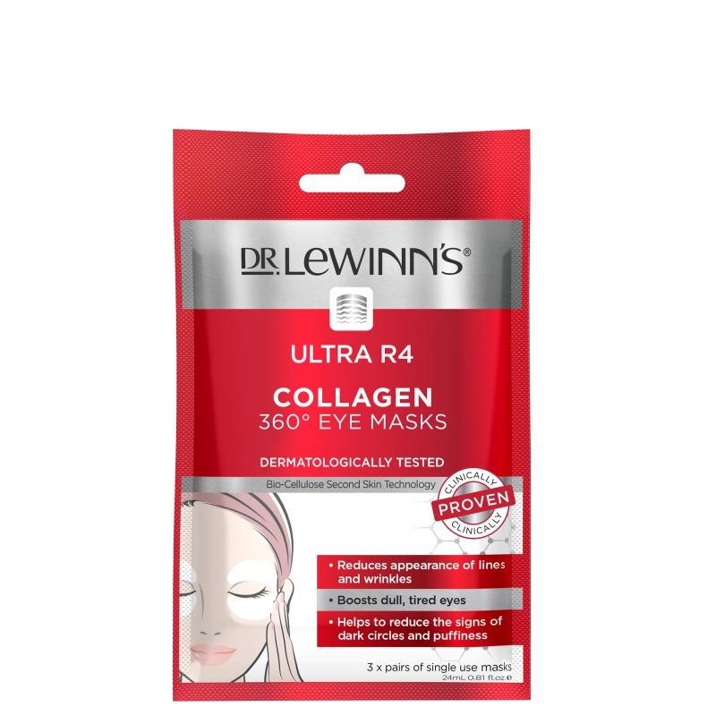 Dr LeWinns Ultra R4 Collagen 360° Eye Masks - 3 Pack