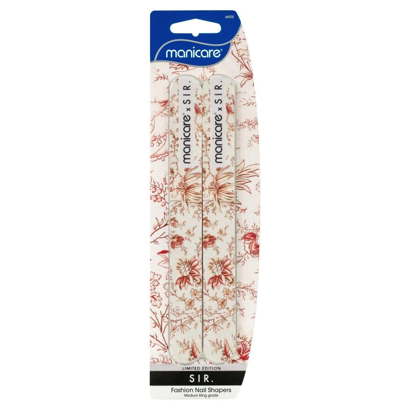 Manicare Nail Shaper - Red Floral