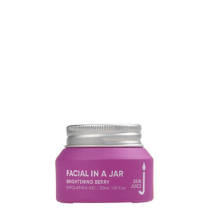 Skin Juice Facial in a Jar Brightening Berry Exfoliating Gel