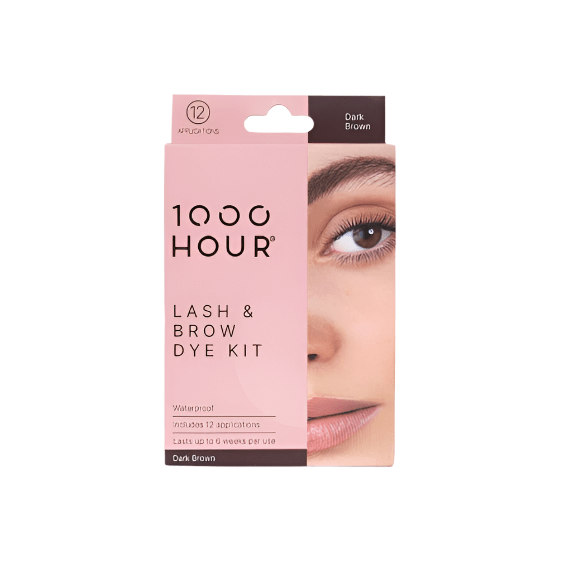 1000 Hour 1000 Hour Eyelash & Brow Dye Kit - Dark Brown Cosmetics