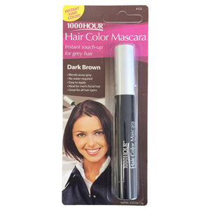 1000 Hour 1000 Hour Hair Colour Mascara - Dark Brown #122 Hair Care [Health and Beauty]