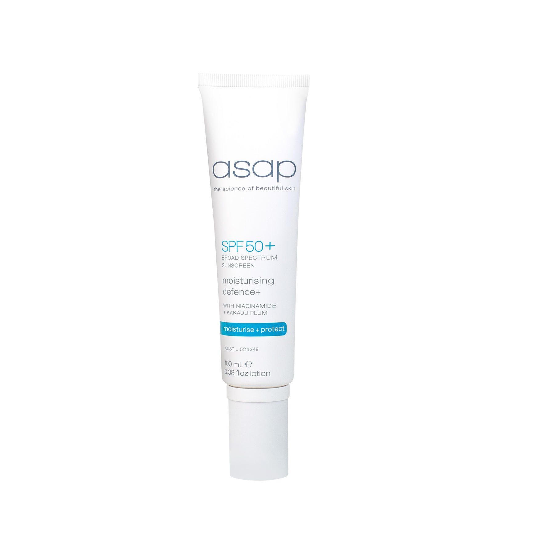 asap SPF50+ Moisturising Defence+ 100ml