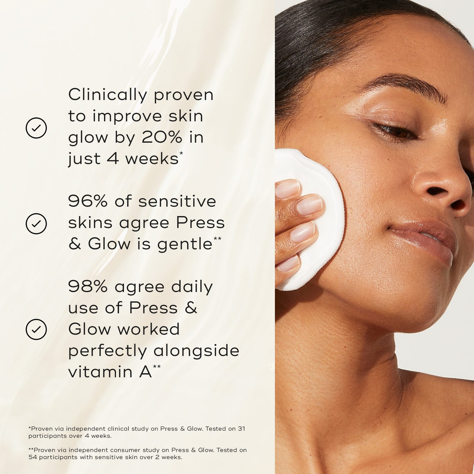 Medik8 Press & Glow Refill 200ml - Benefits