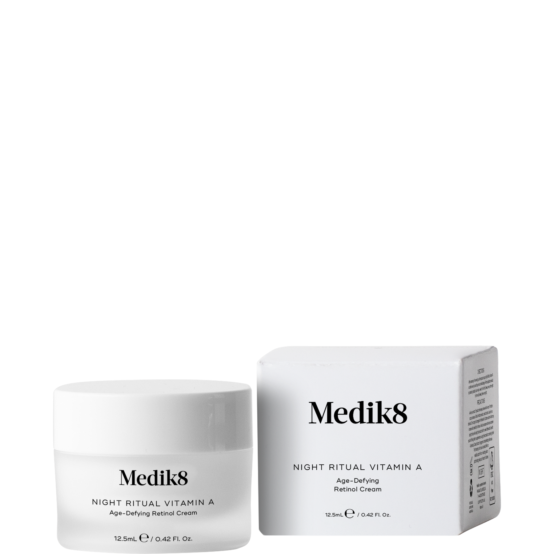 Medik8 Night Ritual Vitamin A 50ml - With Carton Cutout