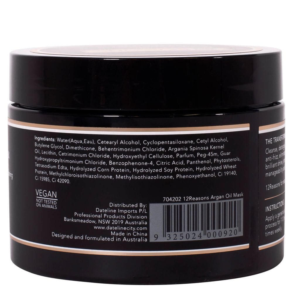 12Reasons 12Reasons Argan Oil Mask 250ml Hair Care