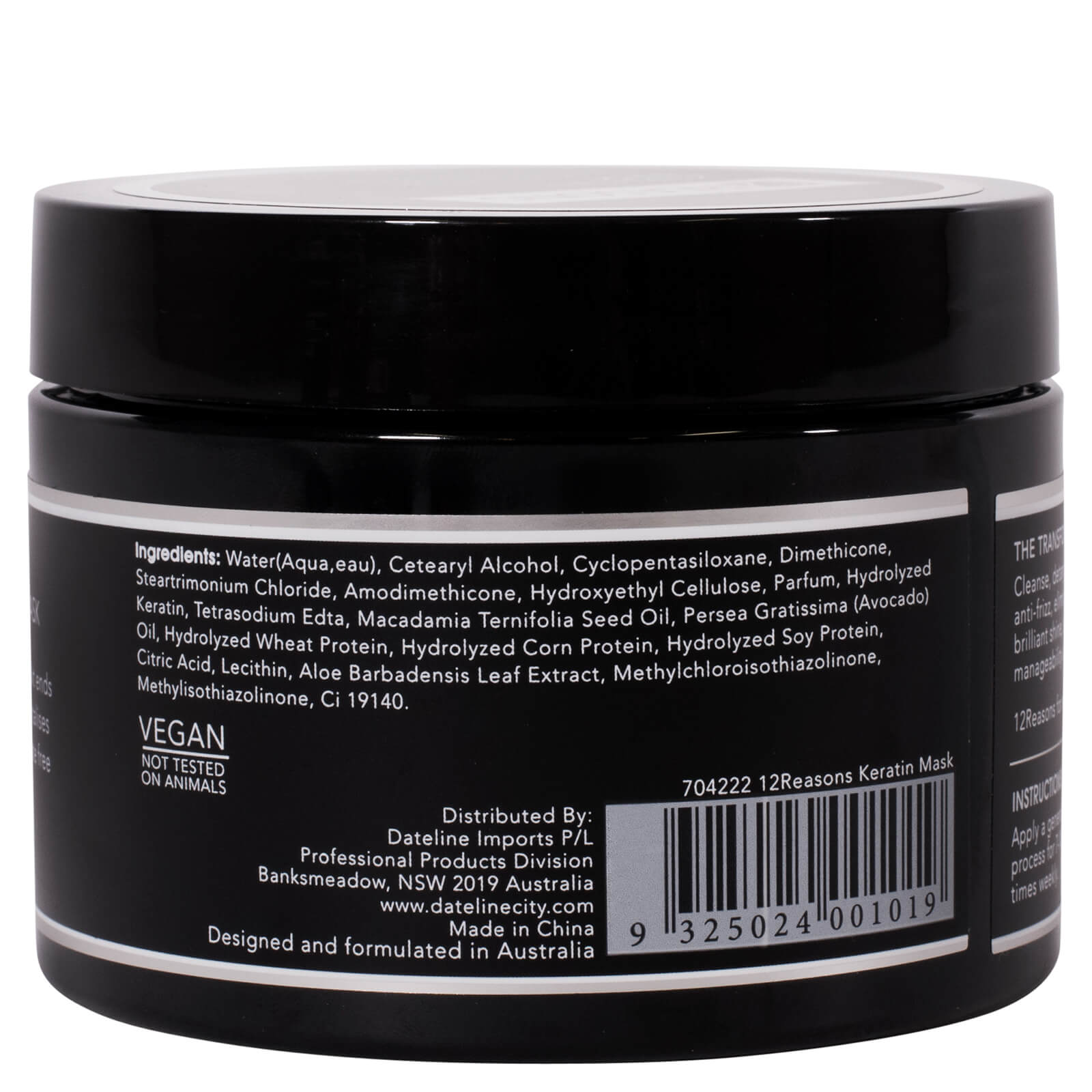 12Reasons 12Reasons Keratin Mask 250ml Hair Care