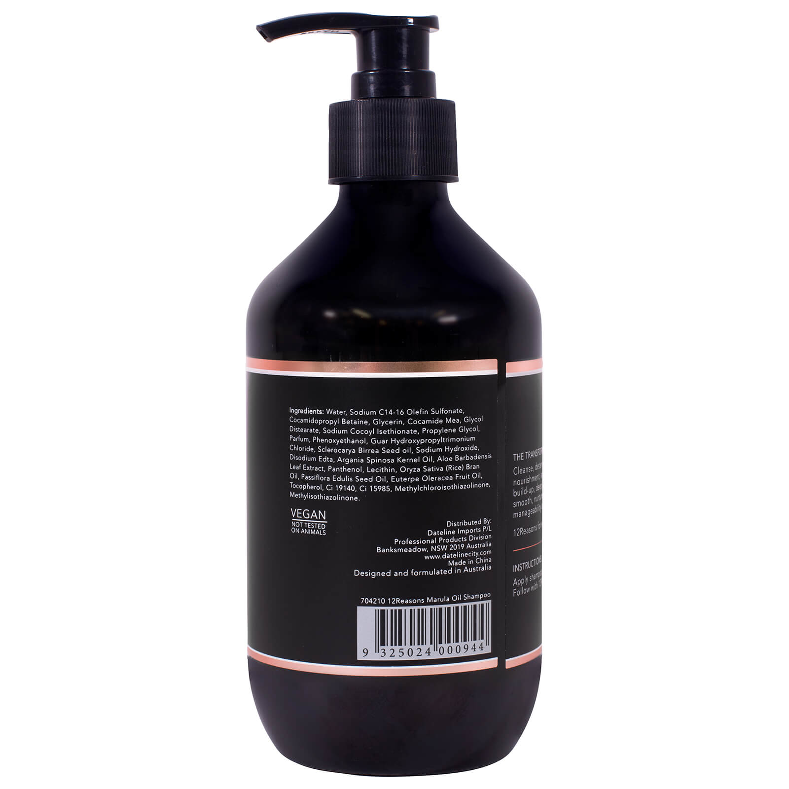 12Reasons 12Reasons Marula Oil Shampoo 400ml Hair Care