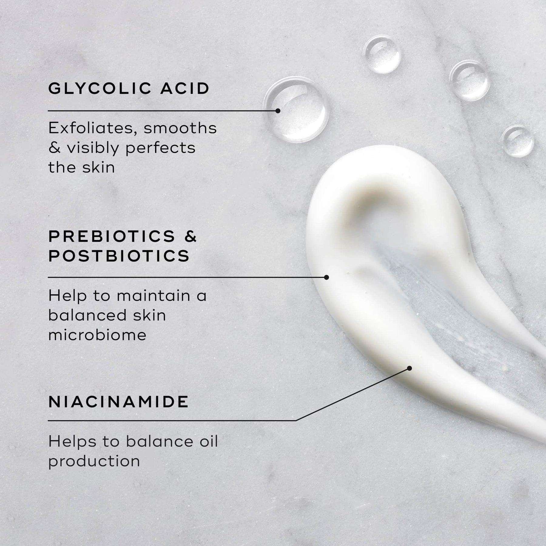 Medik8 Balance Moisturiser 50ml - Balance Moisturiser and Glycolic Acid Activator Ingredients