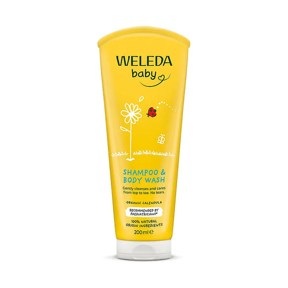 Weleda Calendula Shampoo and Body Wash 200ml