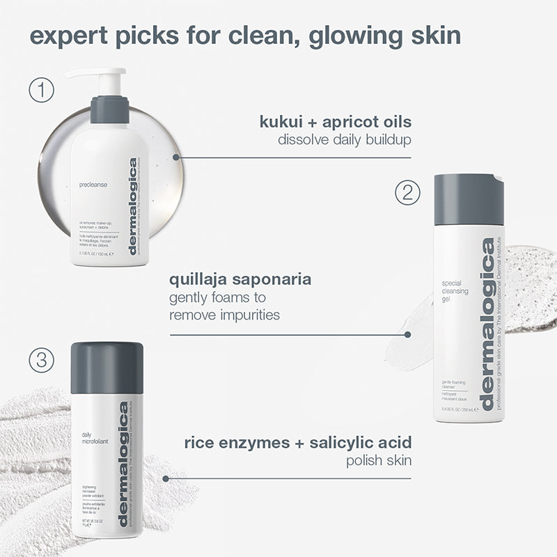 Dermalogica Expert Cleanse + Glow Value Gift Pack