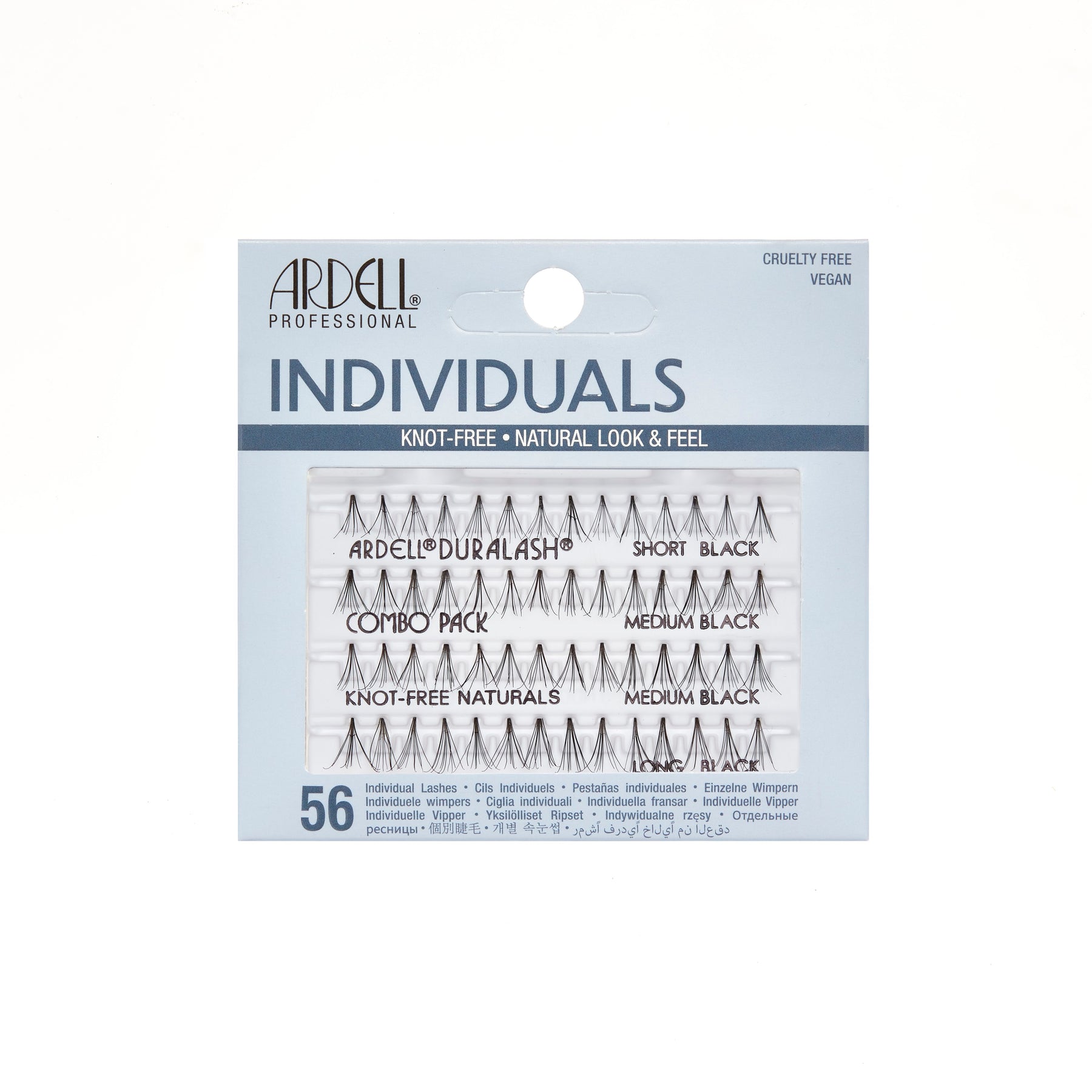 Ardell Individual Naturals Knot-Free - Combo Black