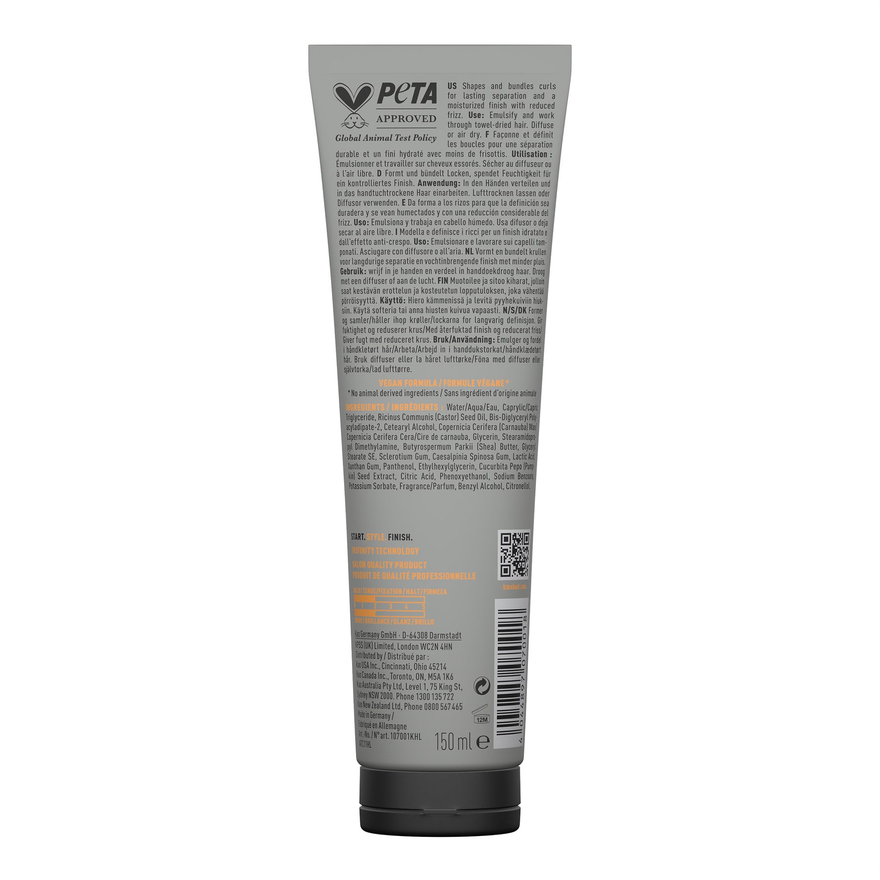 KMS Curlup Control Creme 150ml