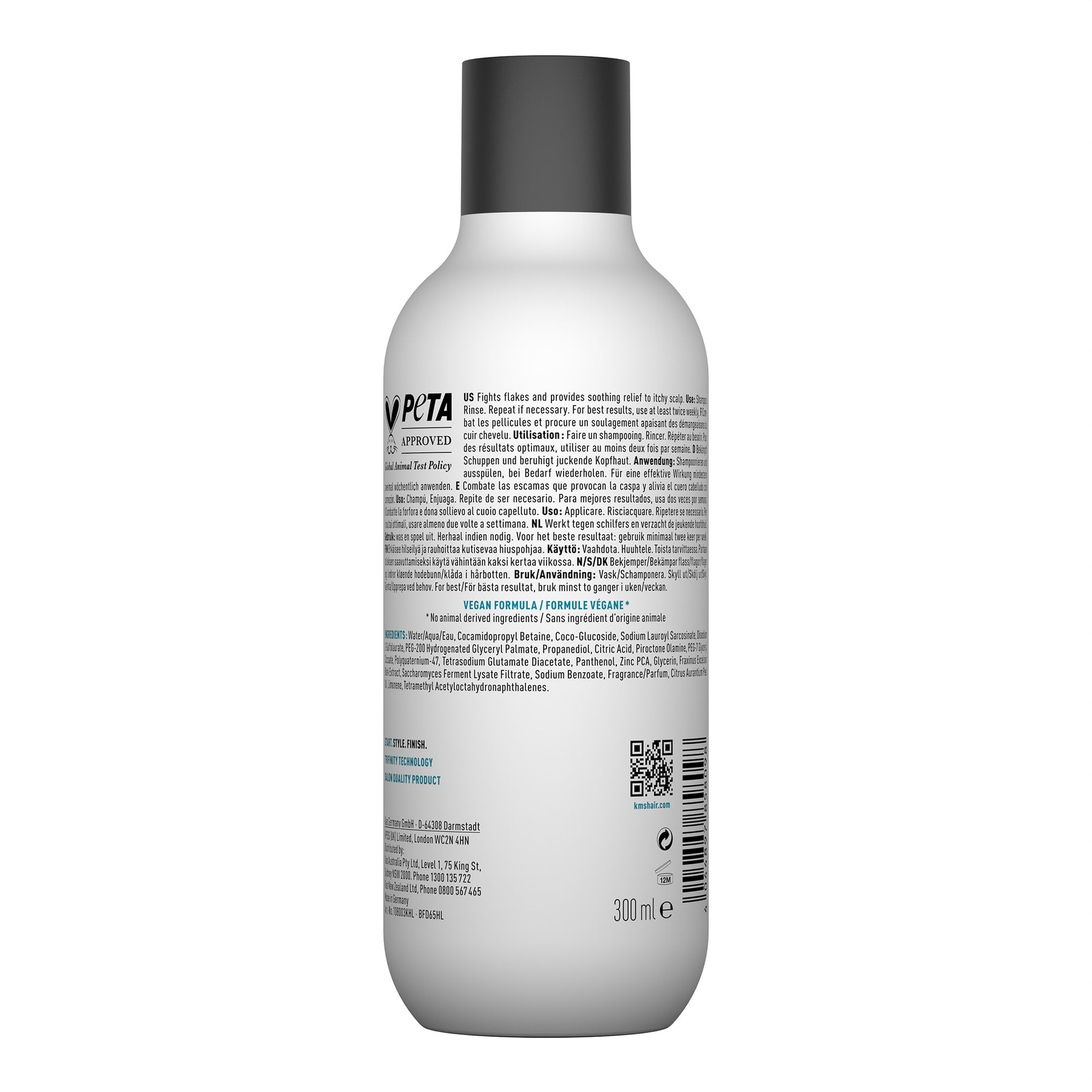 KMS Headremedy Anti-Dandruff Shampoo 300ml
