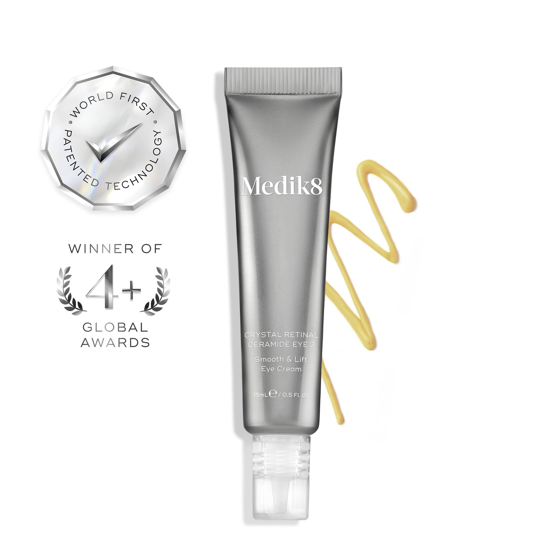Medik8 Crystal Retinal Ceramide Eye 3 15ml - Crystal Retinal Ceramide 3 Packshot