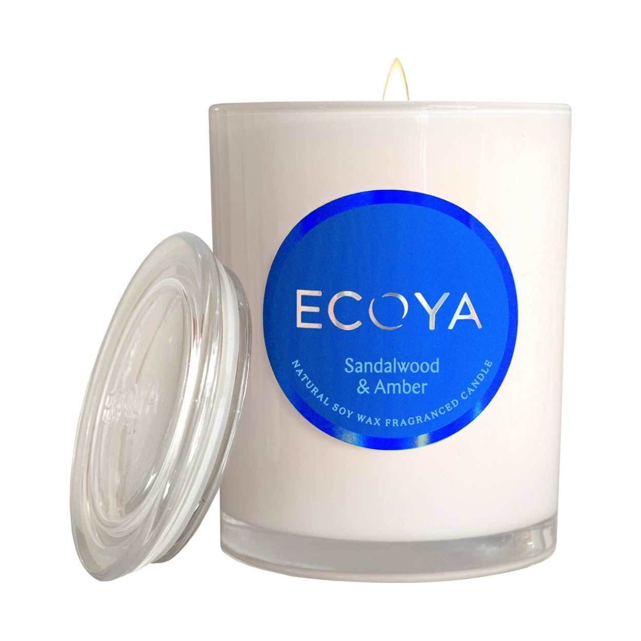 ECOYA Sandalwood & Amber Metro Candle 270g