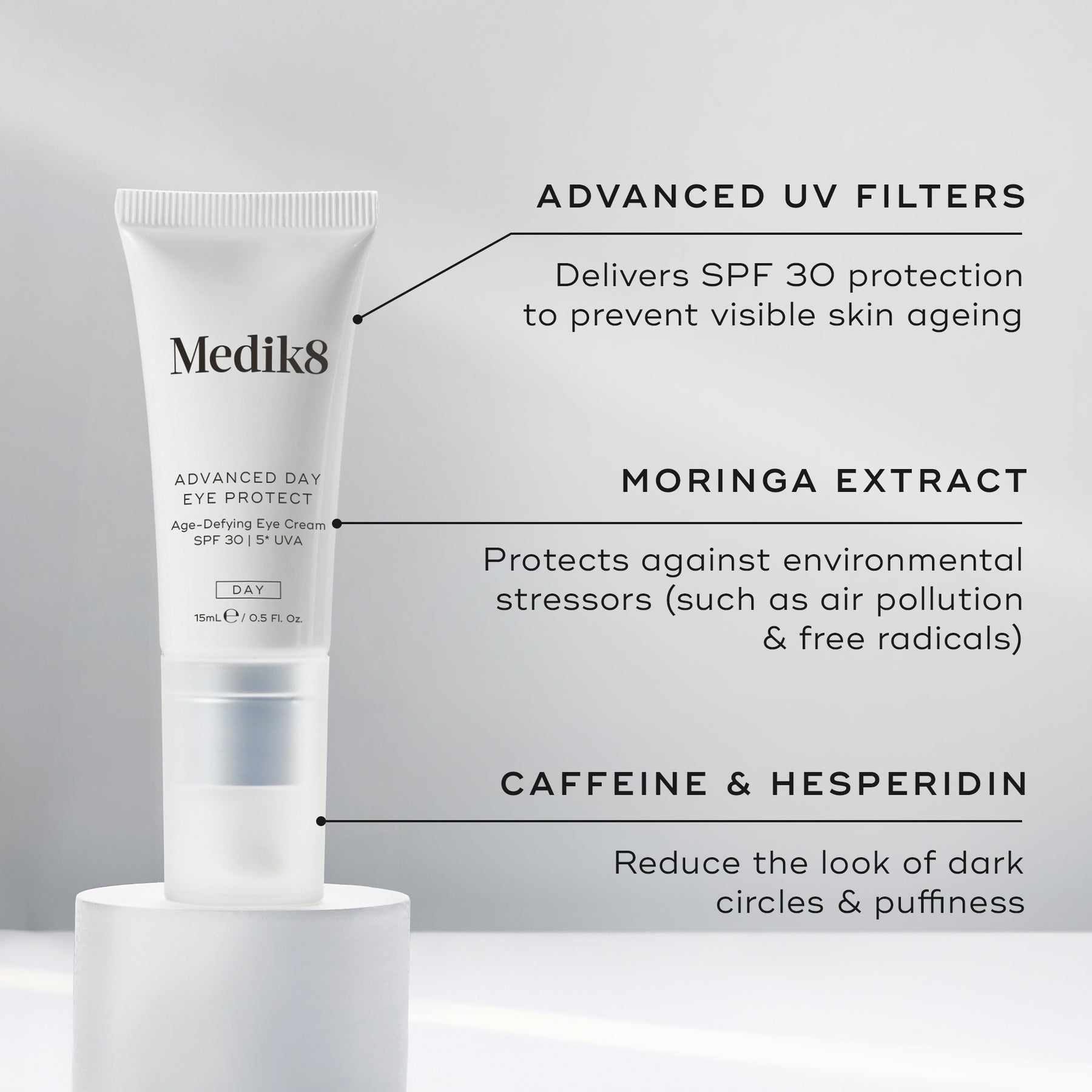 Medik8 Advanced Day Eye Protect 15ml - Ingredients