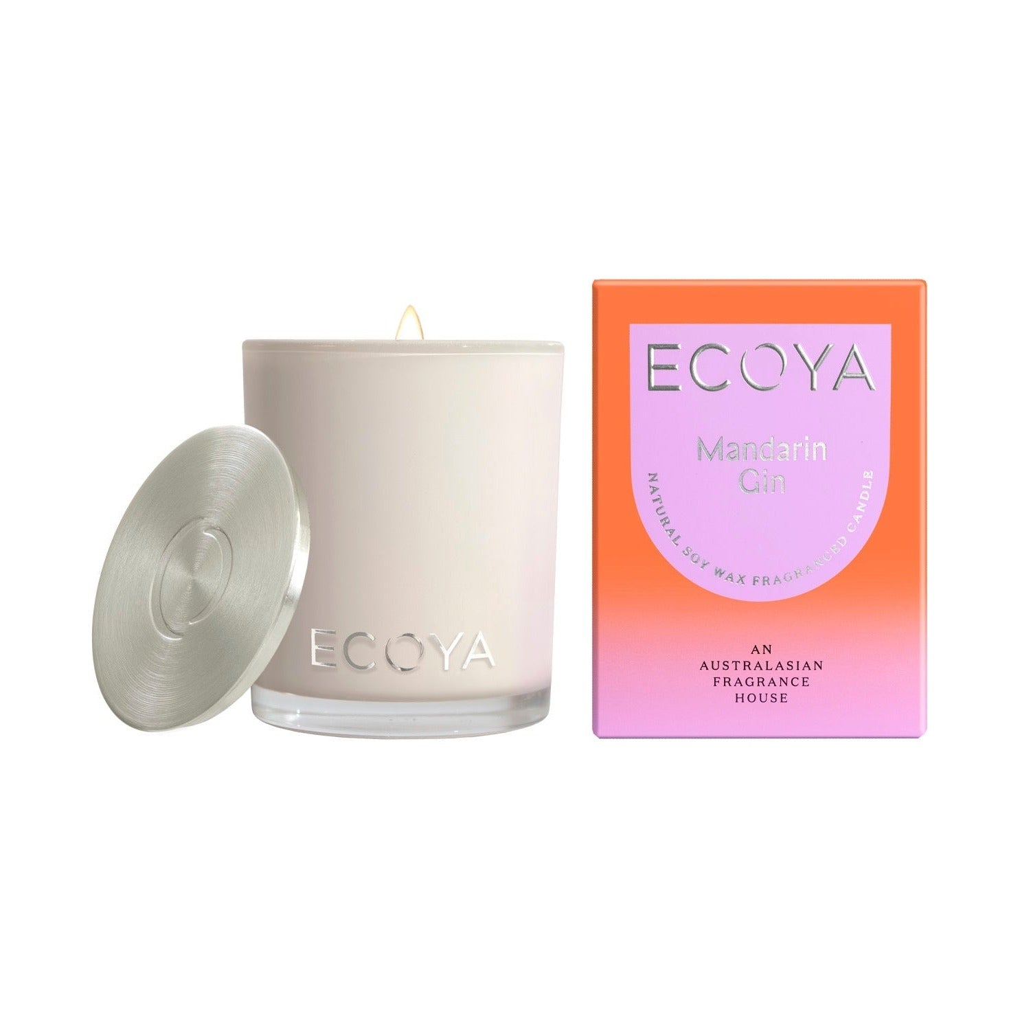 ECOYA Mandarin Gin Mini Madison Candle 80g