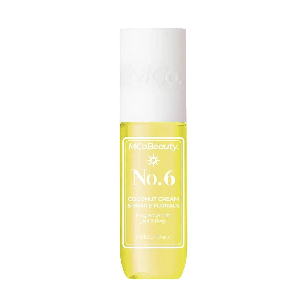 MCoBeauty Fragrance Mist Hair & Body 90mL - No.6 Coconut Milk & White Florals