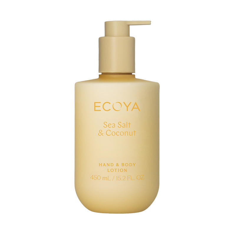 ECOYA Sea Salt & Coconut Hand & Body Lotion 450ml