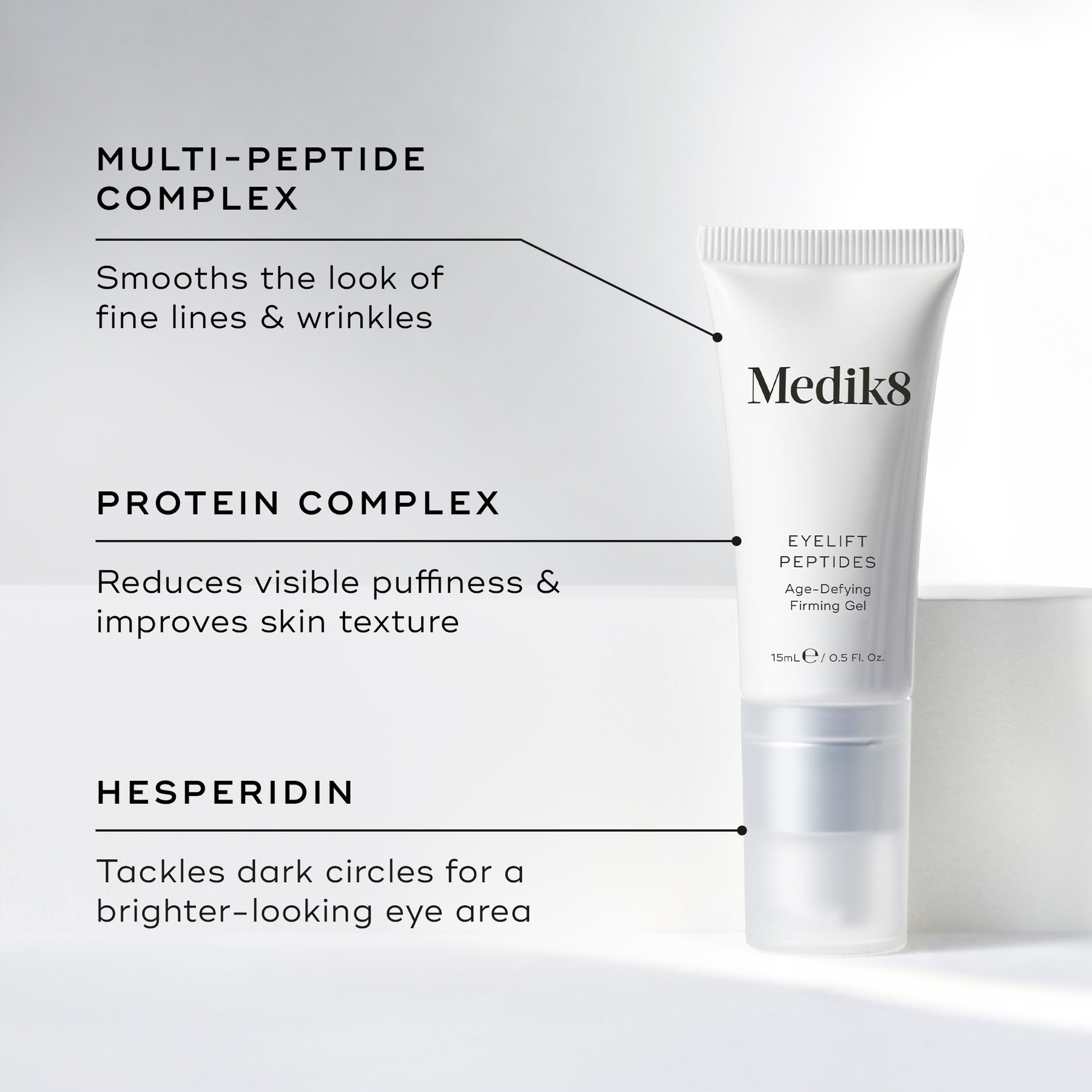 Medik8 Eyelift Peptides 15ml - Ingredients