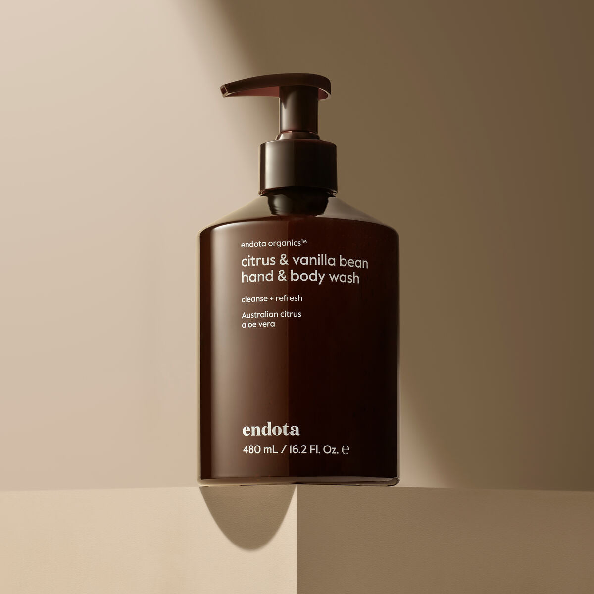 endota Citrus & Vanilla Bean Hand & Body Wash 480ml