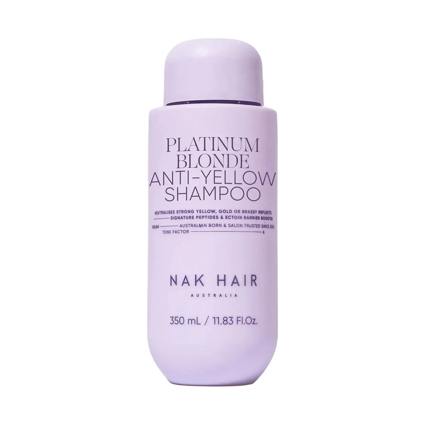 NAK Platinum Blonde Anti-Yellow Shampoo 350ml