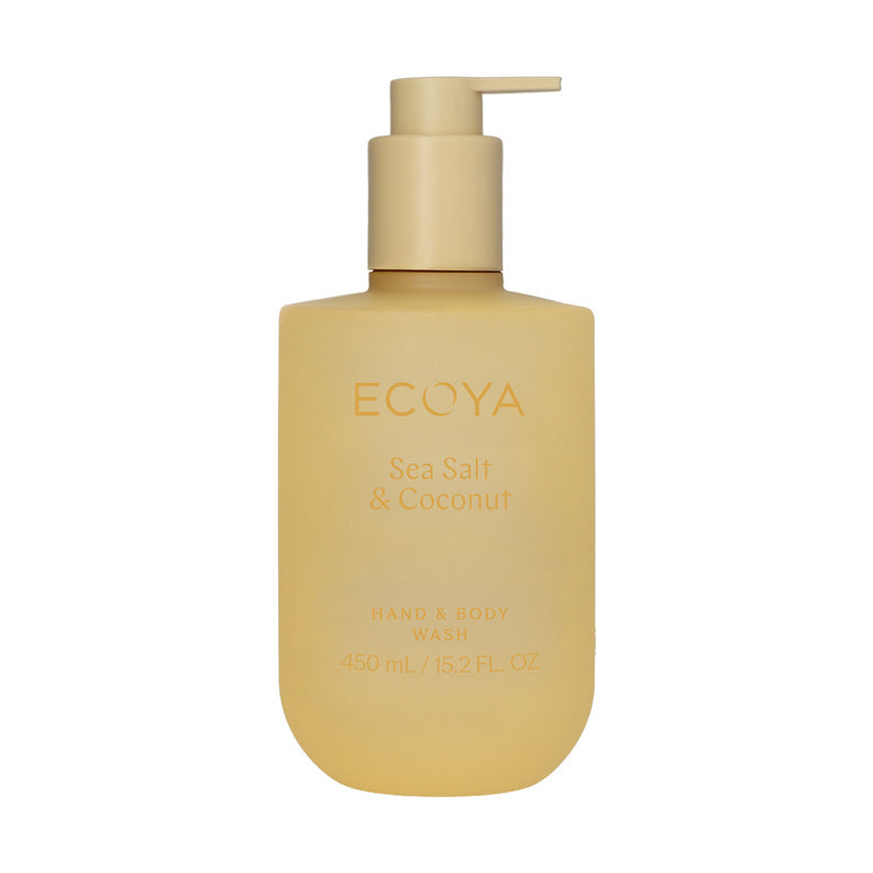 ECOYA Sea Salt & Coconut Hand & Body Wash 450ml