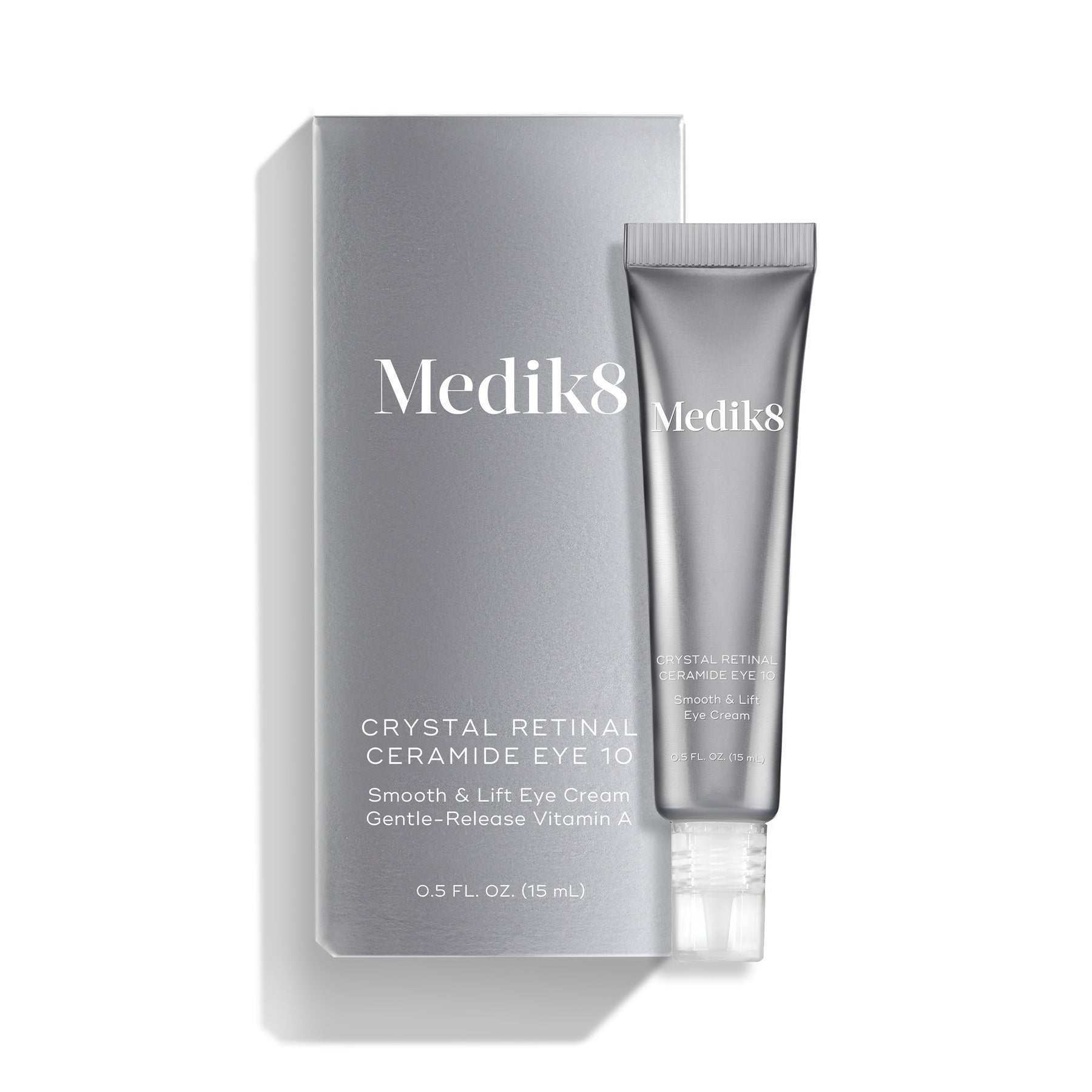 Medik8 Crystal Retinal Ceramide Eye 10 15ml - Strength 10 Product and Carton