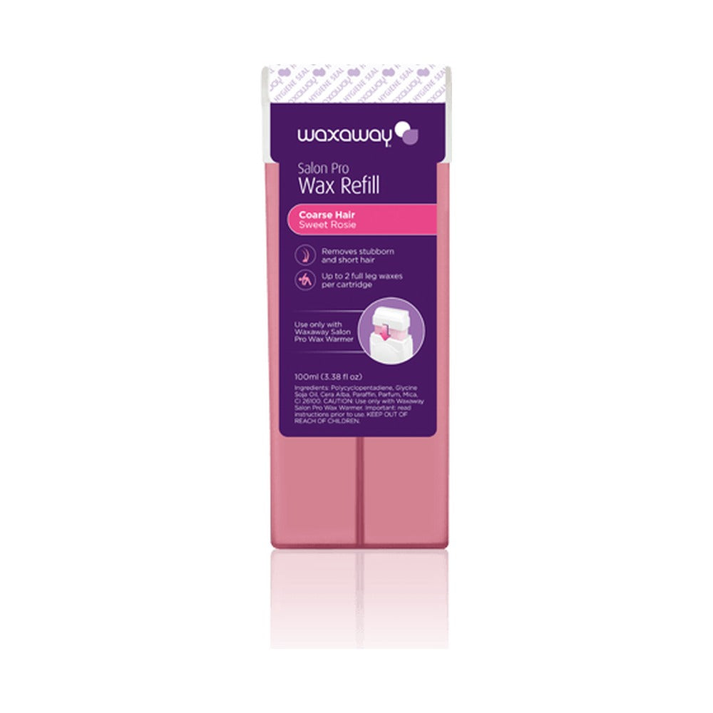 Waxaway Salon Pro Wax Refill Shimmer Sweet Rosie 100ml