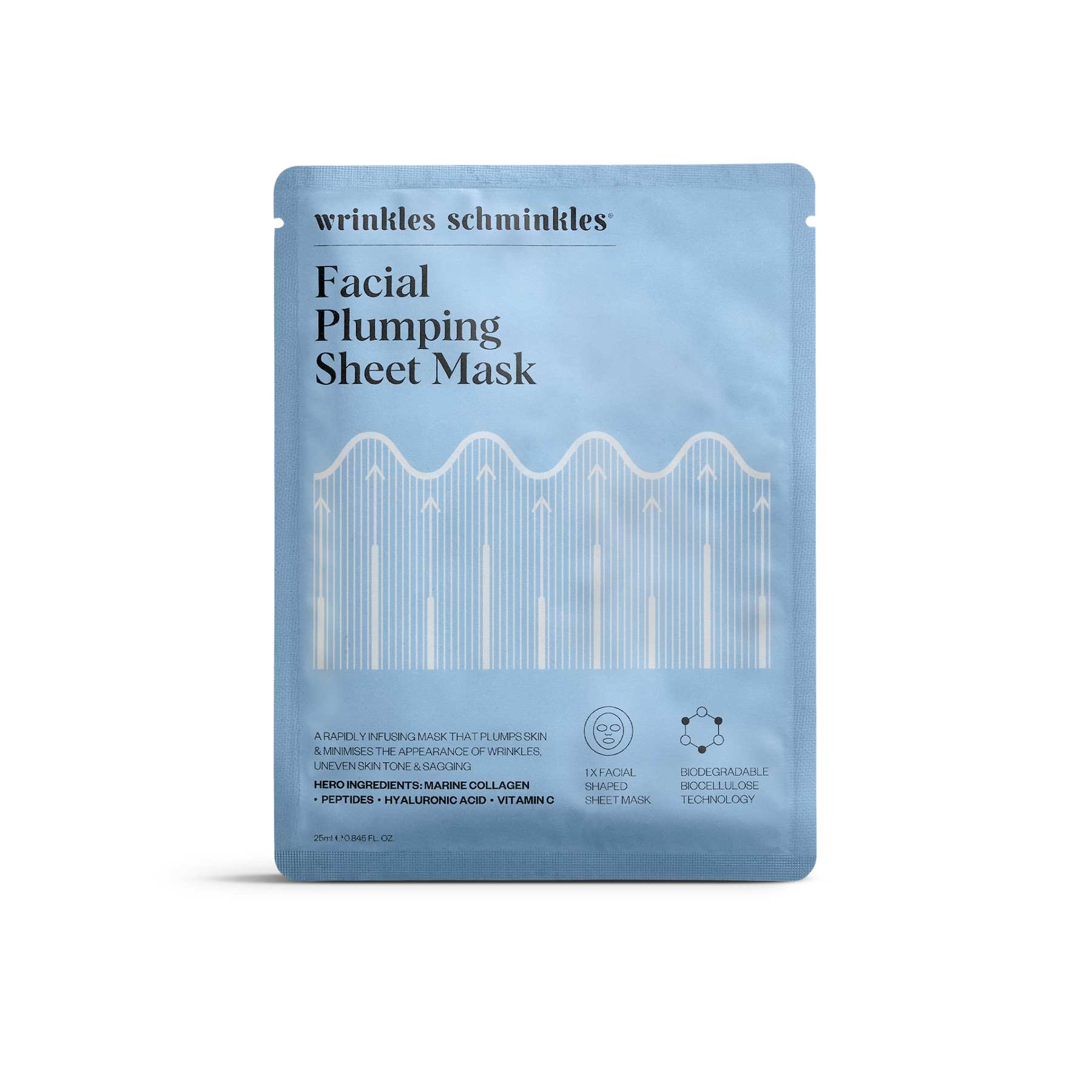 Wrinkles Schminkles Facial Plumping Facial Sheet Mask