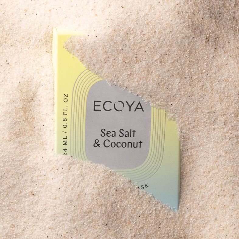 ECOYA Sea Salt & Coconut Plug-In Diffuser Fragrance Flask