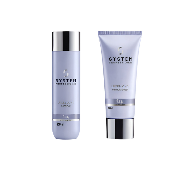 System Professional LuxeBlonde Shampoo + Moisturiser