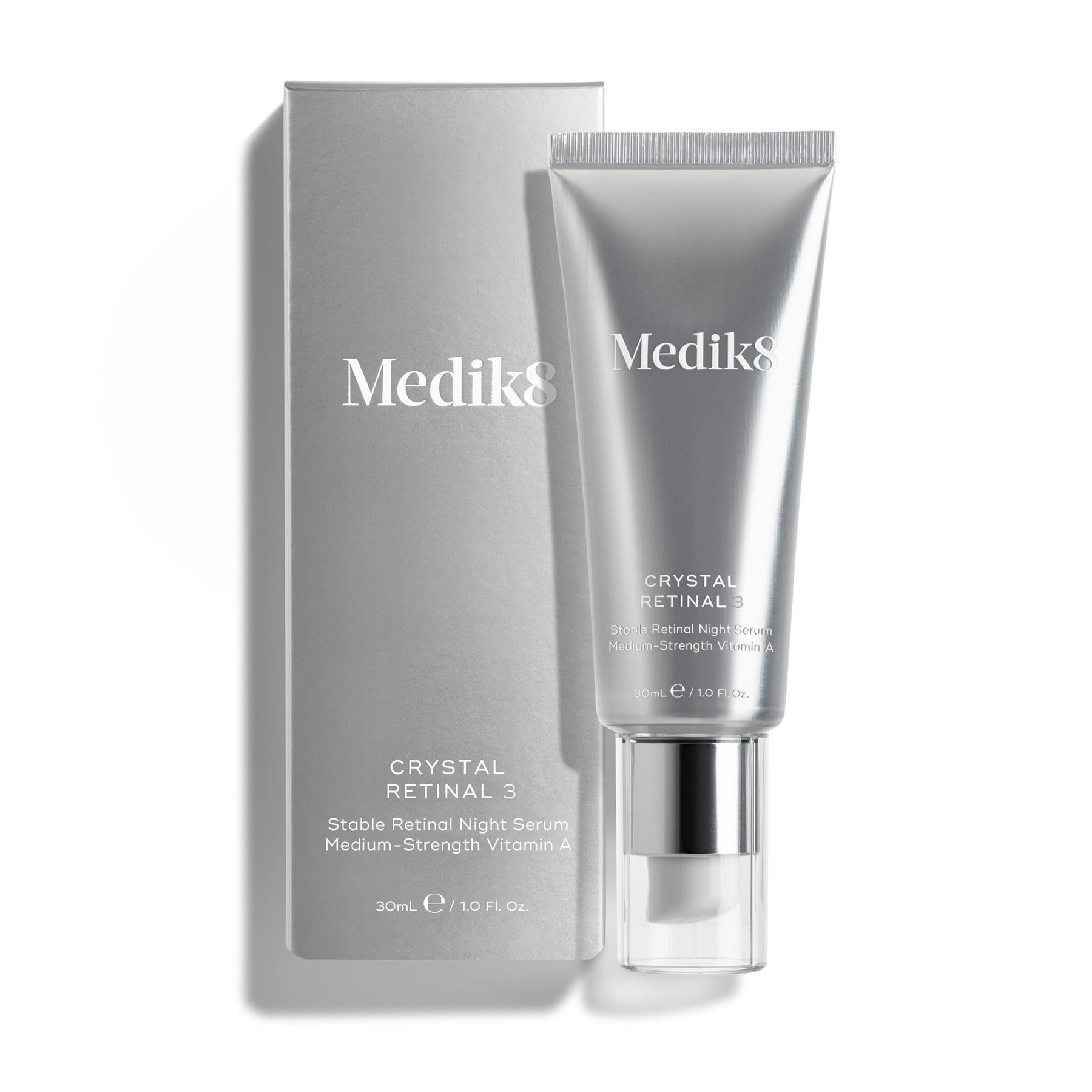 Medik8 Crystal Retinal 3 30ml - Product and Carton