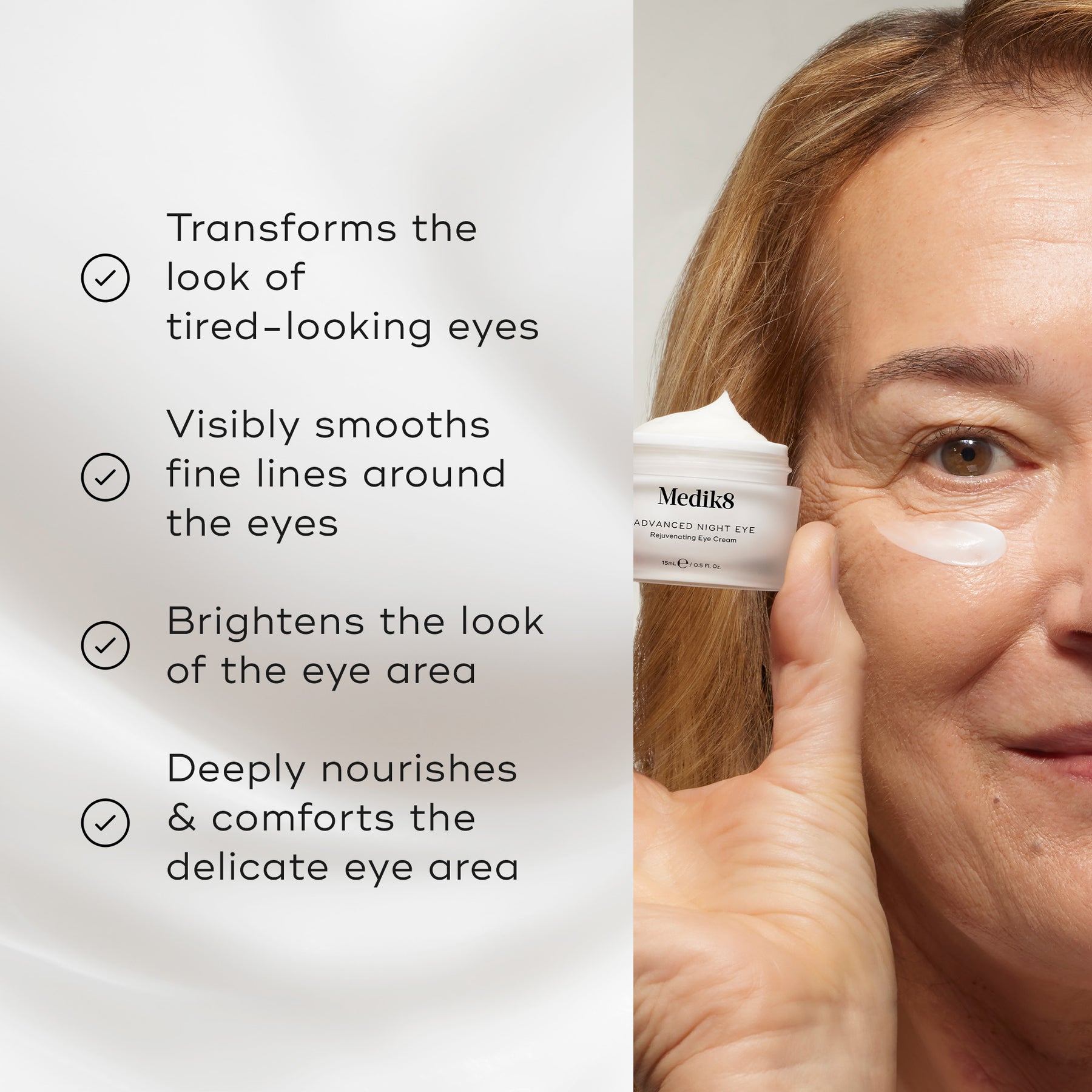 Medik8 Advanced Night Eye 15ml - Benefits