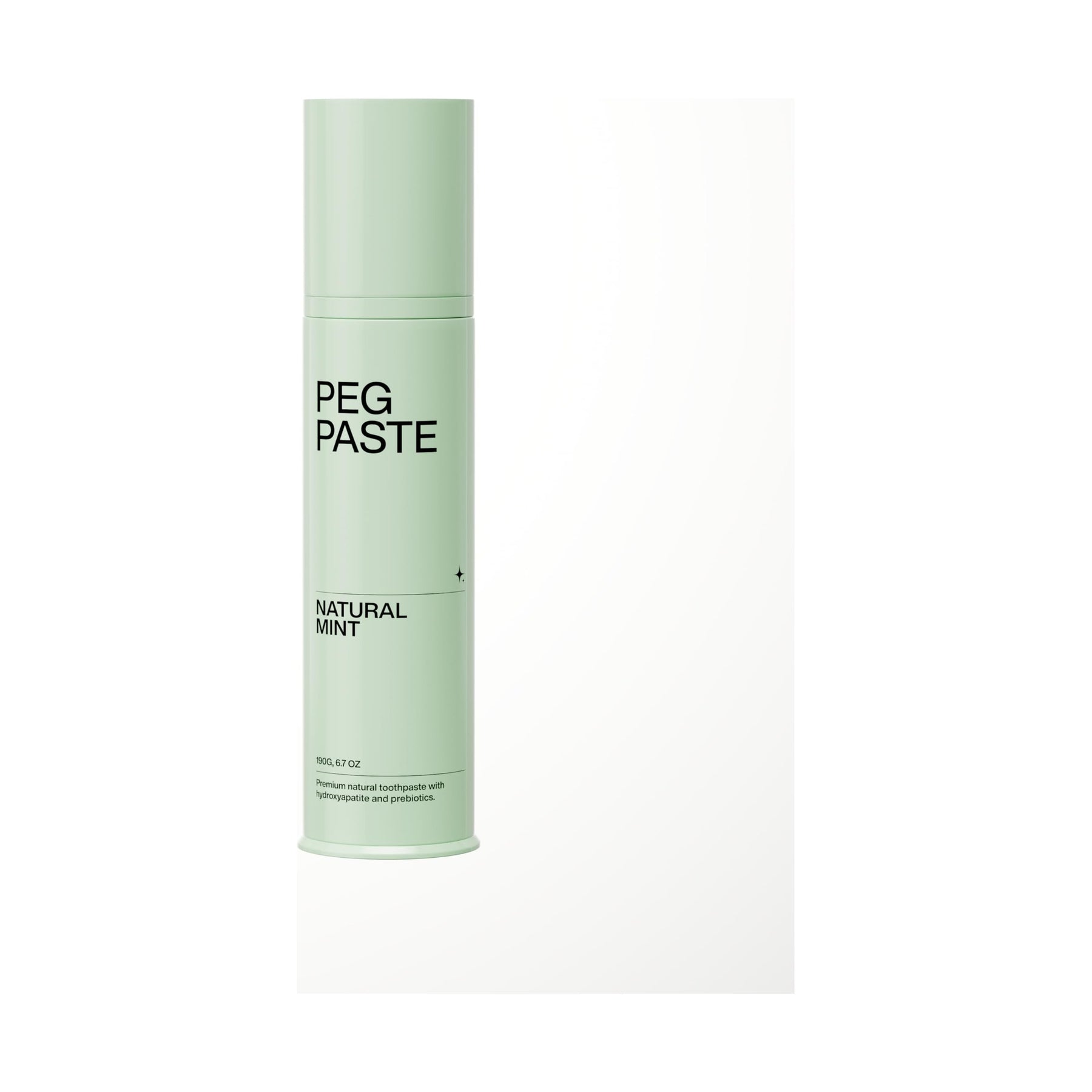 Peg Paste Toothpaste - N001 - Natural Mint 190g