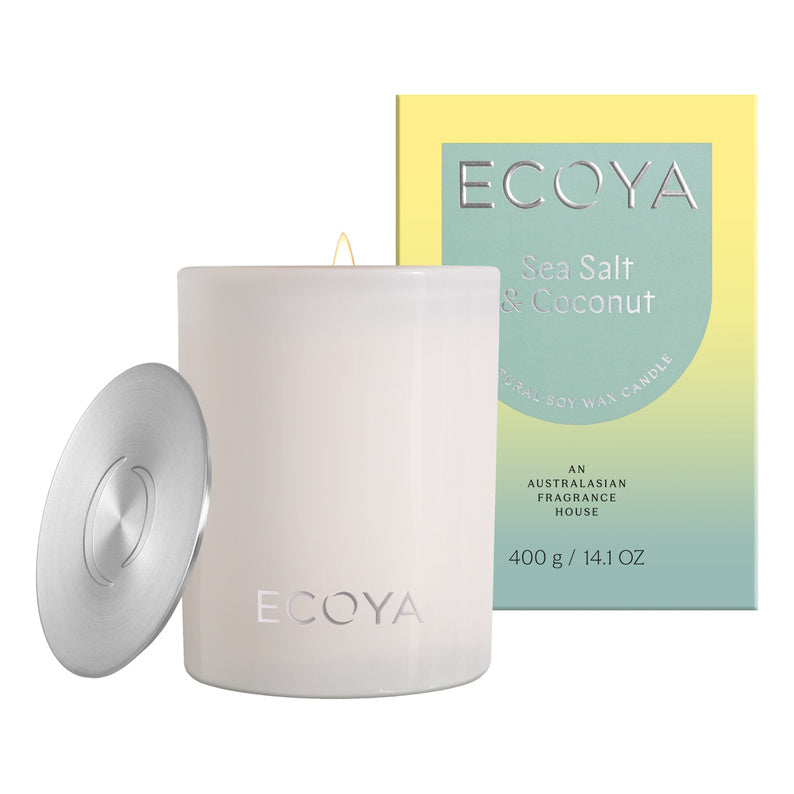 ECOYA Sea Salt & Coconut Madison Candle 400g
