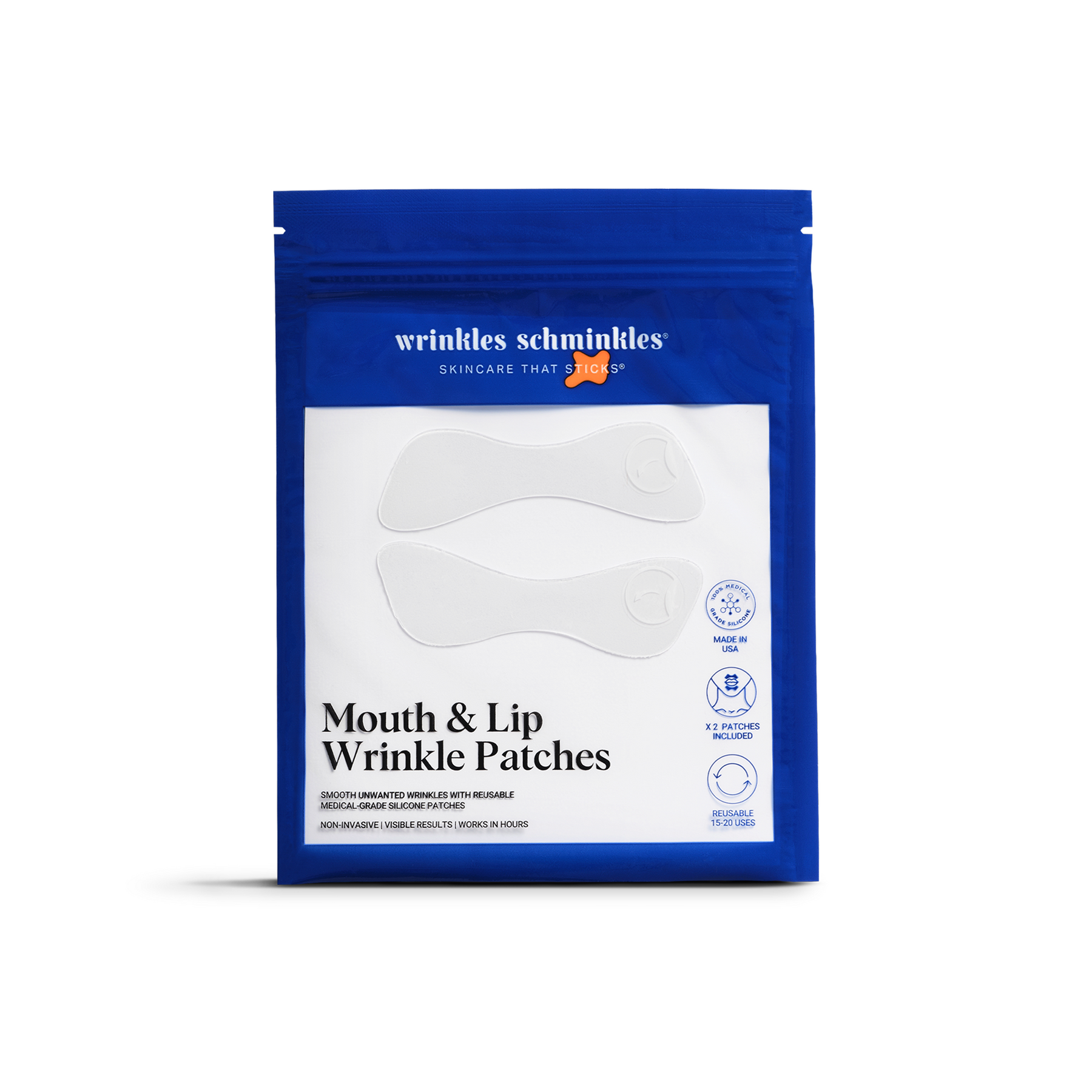Wrinkles Schminkles Mouth and Lip Wrinkle Patches - 2 Patches