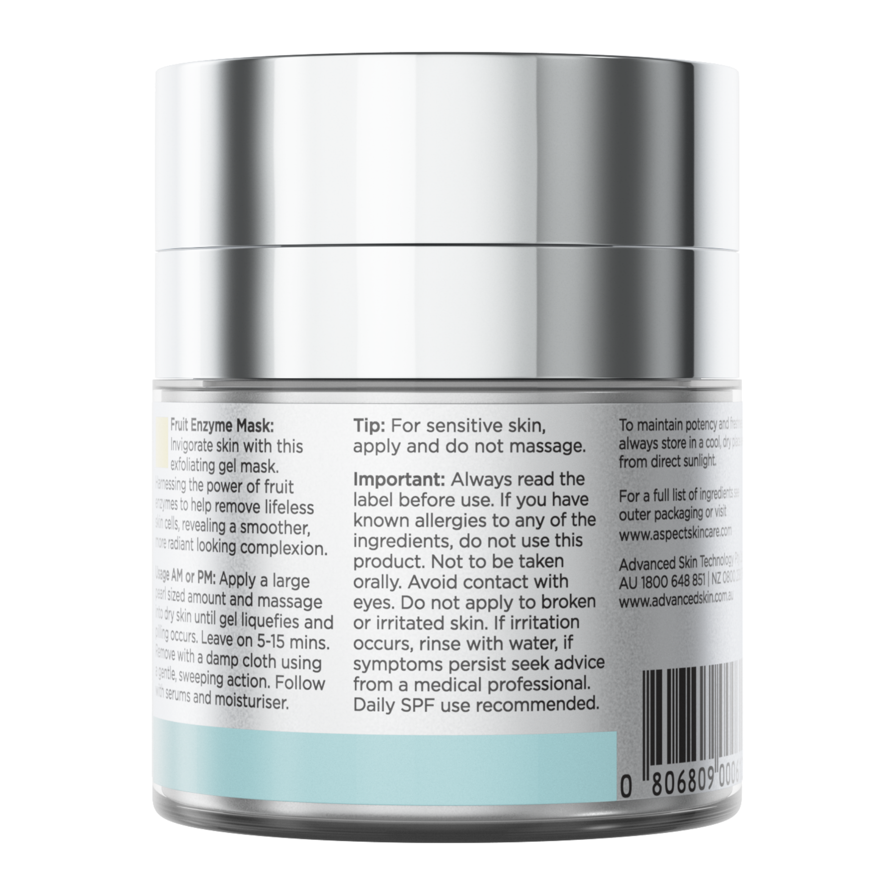 Aspect Fruit Enzyme Mask 50g