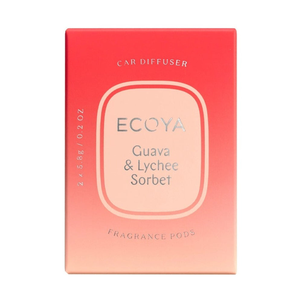 ECOYA Guava & Lychee Sorbet Car Diffuser Refill
