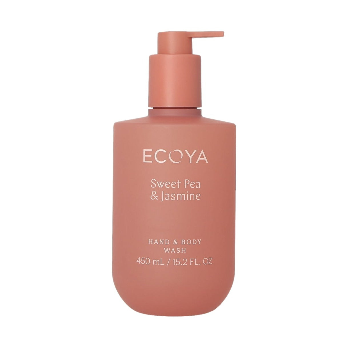ECOYA Hand & Body Wash Sweet Pea & Jasmine 450ml
