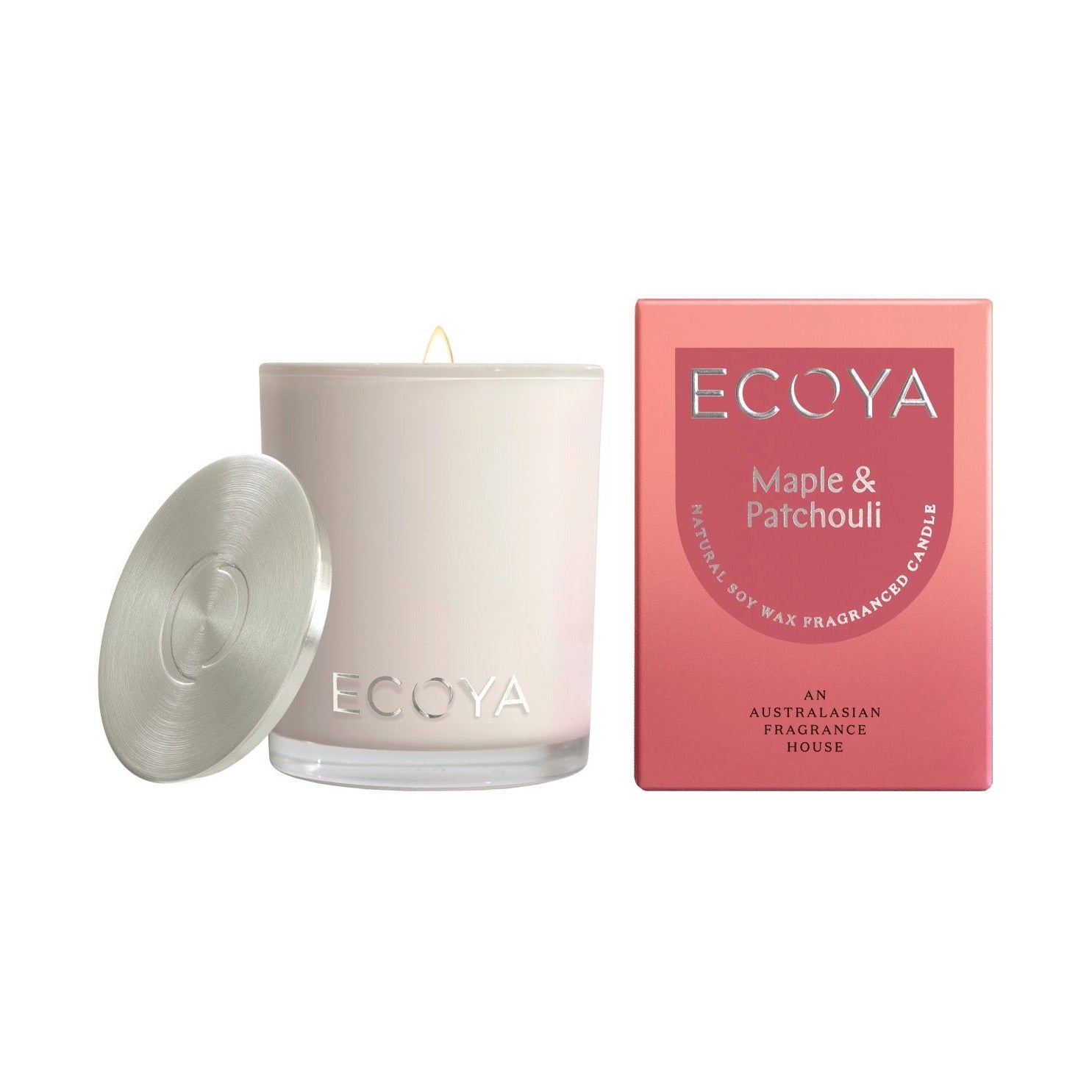 ECOYA Maple & Patchouli Mini Madison Candle 80g