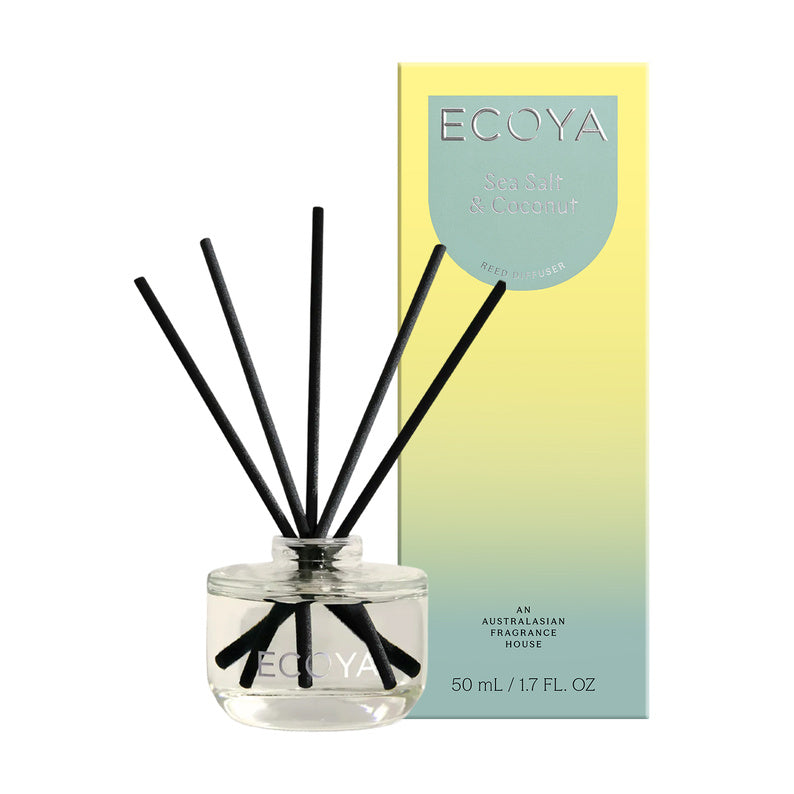 ECOYA Sea Salt & Coconut Mini Reed Diffuser 50ml