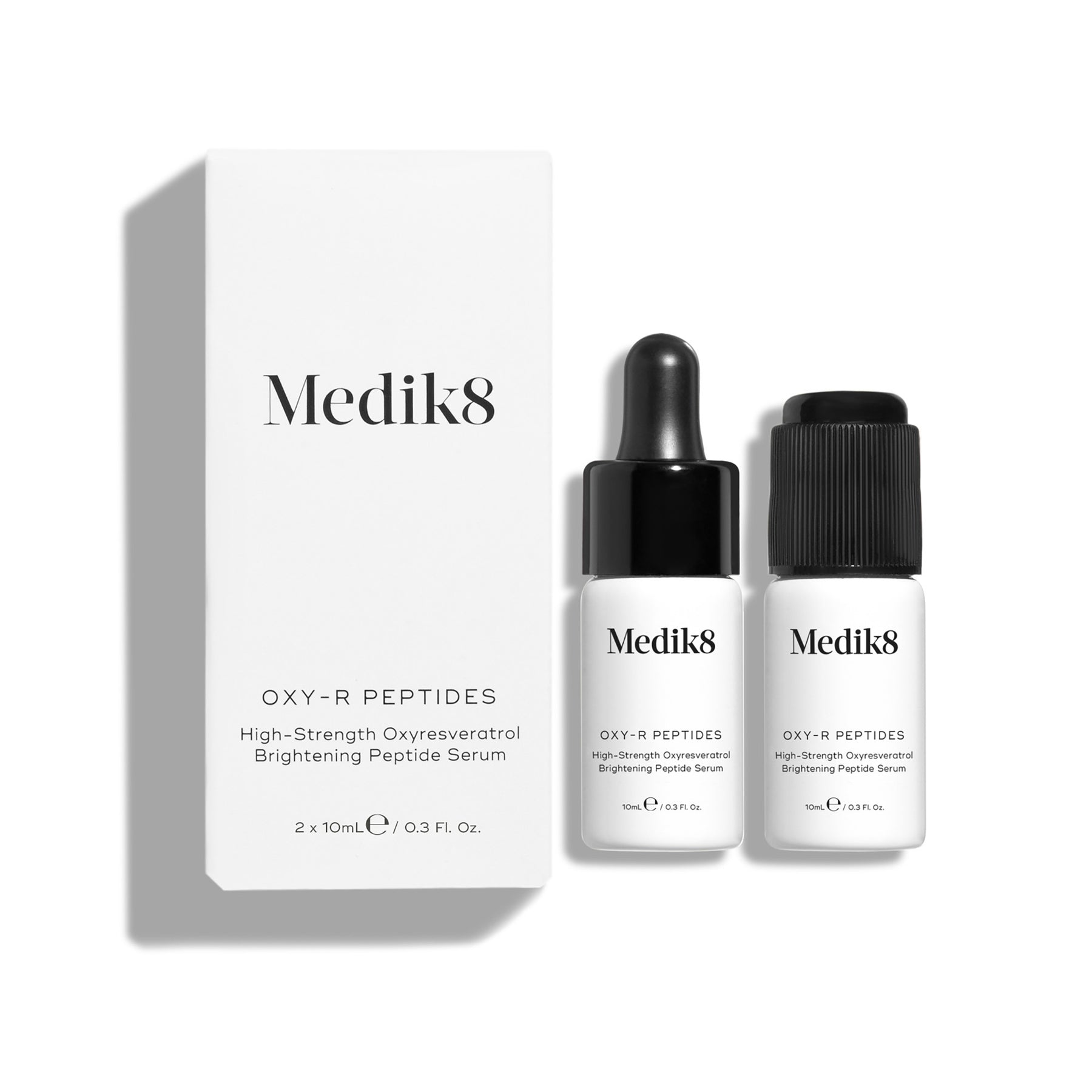 Medik8 Oxy-R Peptides 2x10ml - Product and Carton